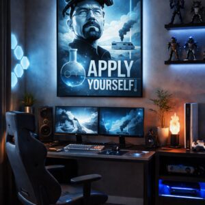 Breaking Bad Inspired – “Apply Yourself” Cinematic Art Print