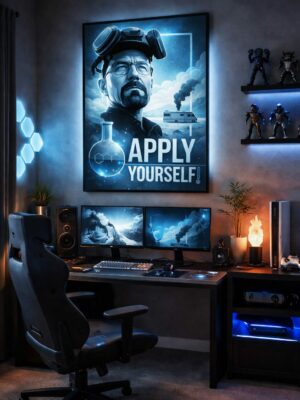 Breaking Bad Inspired – “Apply Yourself” Cinematic Art Print