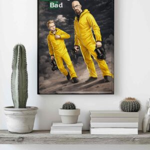 Breaking Bad – Iconic Duo Illustration Art Print