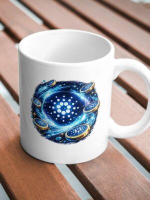 Cardano ADA Mug – Premium Cardano Cryptocurrency Coffee Cup for Crypto Traders and Investors