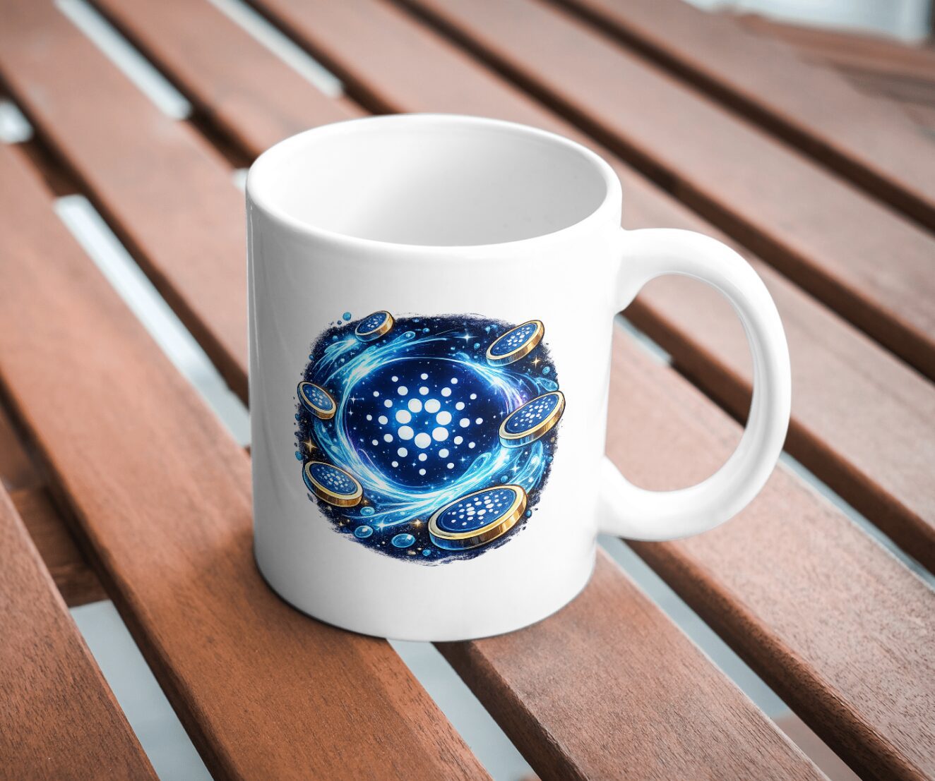 Cardano ADA Mug – Premium Cardano Cryptocurrency Coffee Cup for Crypto Traders and Investors