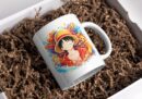 Minimalist Pirate Anime Ceramic Coffee Mug