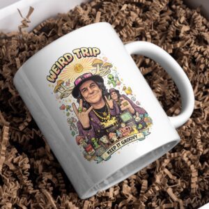 Weird Trip Mug – Psychedelic Keep It Groovy Design