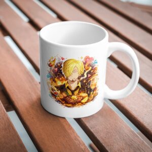 Romantic Anime Chef Gentleman Ceramic Coffee Mug