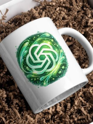 ChatGPT Mug – AI Coffee Mug for Tech Lovers, Programmers & Artificial Intelligence Fans