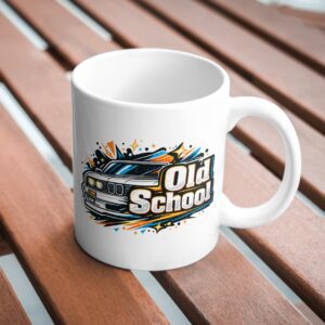 Old School Classic Car Retro Automotive Mug