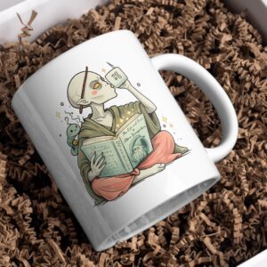 Mystic Reader – Fantasy Book & Tea Mug