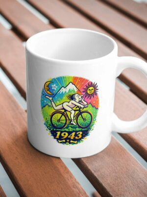 LSD Hofmann Mug – Albert Hofmann Psychedelic Art Coffee Mug for Science & Counterculture Fans