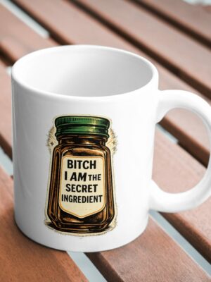 Secret Ingredient Jar Humor Mug