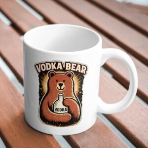 Vodka Bear Retro Party Mug