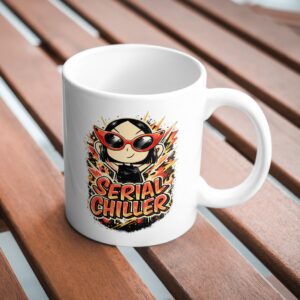 Serial Chiller Mug – Cute Rebel Girl Design