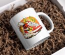 Retro Sneaker Peace Mug – Street Style Coffee Cup