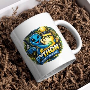 Python Code It Snake It Ceramic Coffee Mug