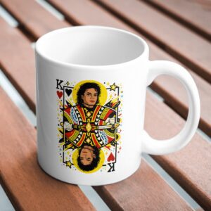 King of Hearts Pop Star Mug – Iconic Card Art Design