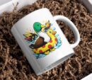 Funny Duck Float Cartoon Mug