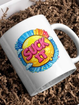Suck It Funny Mug – Bold Humor Statement Cup