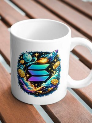 Solana Rocket Crypto Mug