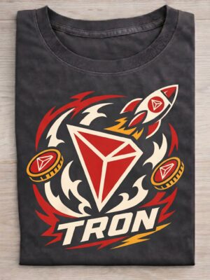 Crypto Power Surge Trader Crypto Humor Unisex Graphic Tee