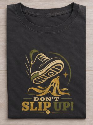 Don’t Slip Up Banana Peel Vintage Graphic Tee