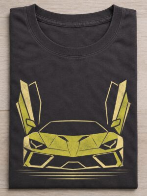 Exotic Supercar Minimal Racing Graphic Tee