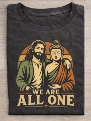 Spiritual Unity All One Vintage Graphic Tee