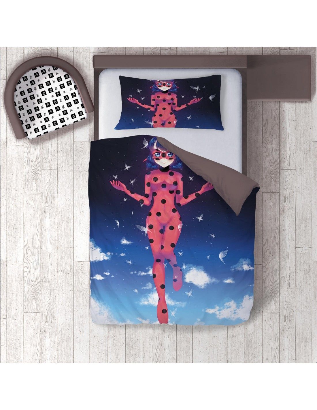 Miraculous - Couette une place et demi + Taie