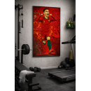 Cristiano Ronaldo Iconic Football Artwork – Relentless Will to Win