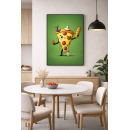 Whimsical Character Art Print – “Unbalanced Diet”