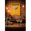 Classic Martini – Vintage Cocktail Wall Art Print