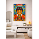 Evo Morales – Pop Art Political Commentary Print
