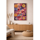 Many Faces of the Cosmos – Psychedelic Surreal Wall Art Print
