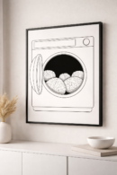 Luxury Conceptual Line Art Wall Print – Premium Minimalist Illustration Artwork, Gallery-Style Modern Decor with Surreal Design