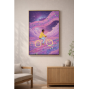 Watcher’s Ride – Psychedelic Surreal Wall Art Print