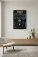 Pac-Man – Retro Arcade Maze Art Print