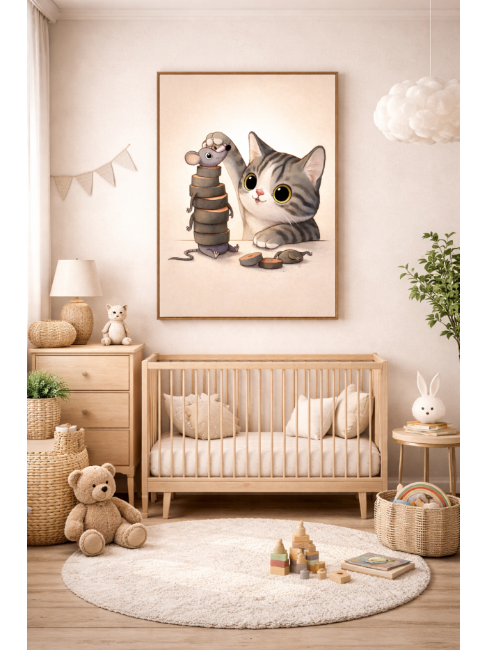 Illustration Print – “Measured Curiosity”