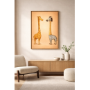 Whimsical Concept Art Print – “Same Height, Different Stories”