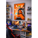 Naruto Uzumaki Rasengan Wall Art Print – Naruto Shippuden Anime Action Artwork | Iconic Ninja Poster
