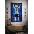 Lionel Messi Iconic Football Artwork – The Ultimate Number 10