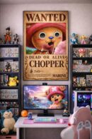 Chopper Wanted Poster – One Piece Anime Wall Art Print | Vintage Pirate Bounty Artwork
