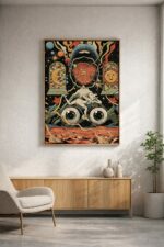 Cosmic Vision – Psychedelic Surreal Art Print