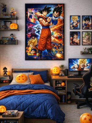 Goku – Dragon Ball Z Legendary Battles Art Print