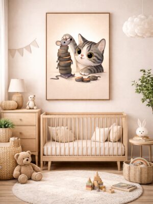 Illustration Print – “Measured Curiosity”