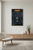Pac-Man – Retro Arcade Maze Art Print