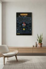 Pac-Man – Retro Arcade Maze Art Print