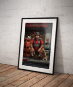 Street Football Wall Art Print | Urban Soccer Culture Artwork | Beer Crate Storefront Portrait | Raw Streetwear Statement Wall Decor