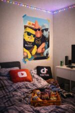 Street Icons Parody – Luxury Cartoon Wall Art Print