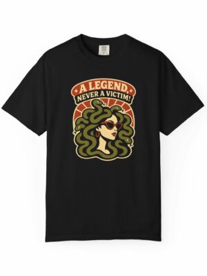 Legend Never Victim Motivation Motivational Graphic Tee