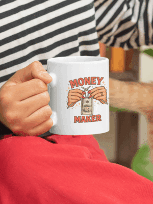 Money Maker Entrepreneur Hustle Mug
