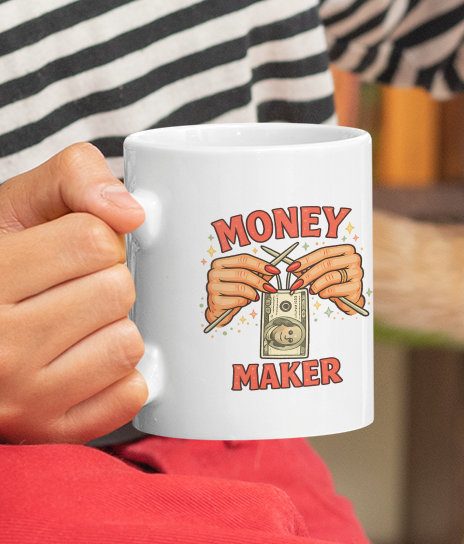 Money Maker Entrepreneur Hustle Mug