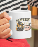 Capish? Mafia Cat Funny Mug – Gangster Coffee Cup